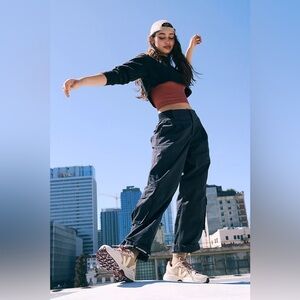 Free People Mesmerize Me Solid Pants